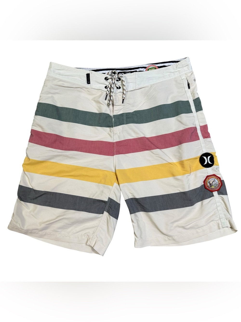 Hurley x Pendleton National Park Collection Glacier Mens Board Shorts Size 30